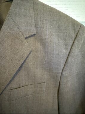 Men's Classic Light Brown 2 piece custom tailored suit - Tailored Style
